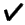 checkmark